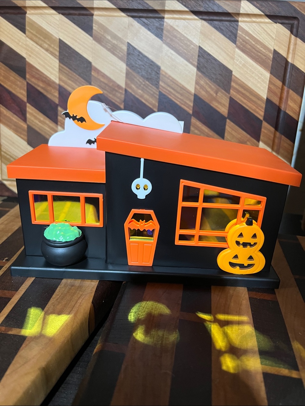 NWT Target Bullseye 2025 Halloween LED house summerween